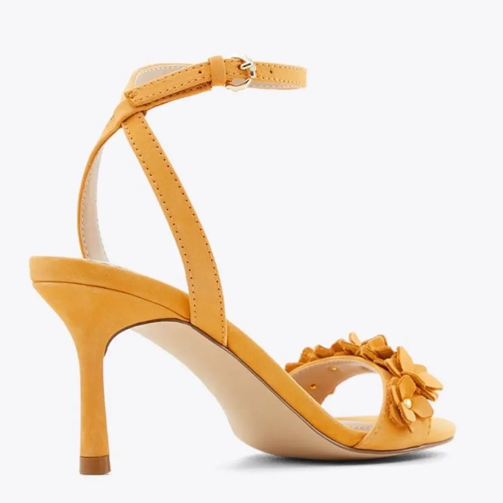 Draper James Floral Heeled Sandals - Alice Size 8 New
